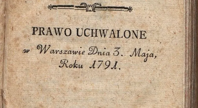 W którym roku uchwalono konstytucję 3 maja i co to oznacza