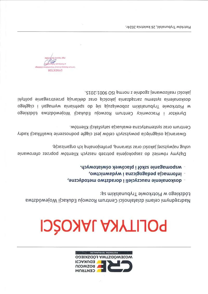 Strategia biznesowa i jakość